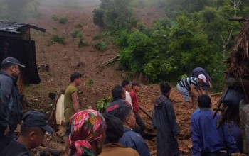 तनहुँमा पहिरोमा परी दुईको मृत्यु, तीन घाइते: एक जनाको अवस्था चिन्ताजनक